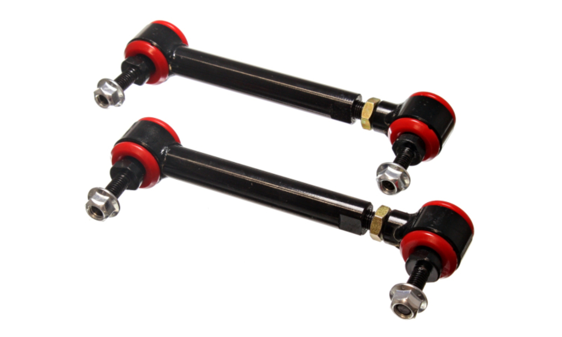 Picture of Energy Suspension Universal Red 5-3/4in-6-3/4in inAin Range Pivot Style End Link Set