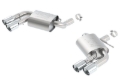 Picture of Borla 16 Chevy Camaro 6.2L Atak Rear Section Exhaust w/o Dual Mode Valves