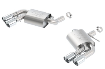 Picture of Borla 16 Chevy Camaro 6.2L Atak Rear Section Exhaust w/o Dual Mode Valves
