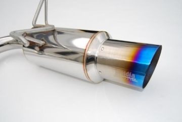 Picture of Invidia 08-11 STi Hatch / 11 WRX Hatch Dual N1 Single Layer Titanium Tipped Cat-back Exhaust