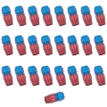 Picture of 10AN ProClassic Straight Hose End With Red/Blue Finish - 25 Pack