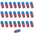 Picture of 10AN ProClassic Straight Hose End With Red/Blue Finish - 25 Pack
