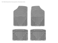 Picture of WeatherTech 66-92 Dodge Monaco Front and Rear Rubber Mats - Grey
