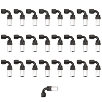 Picture of 6AN ProClassic Crimp 90 Degree Hose End - 25 Pack