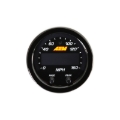 Picture of AEM X-Series 0-160 MPH Black Bezel w/ Black Face GPS Speedometer Gauge