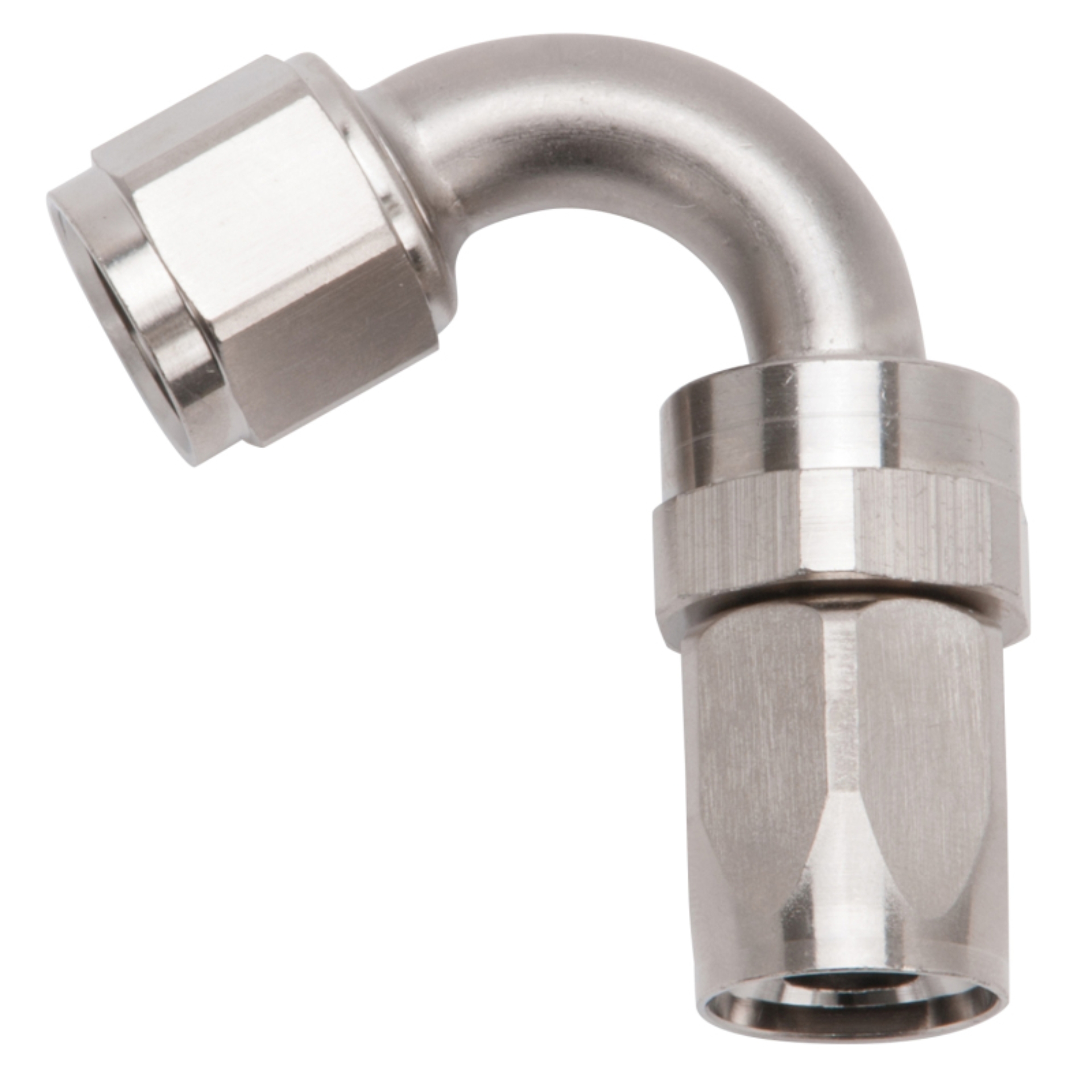 Picture of 10AN ProClassic Swivel 120 Degree Tight 15/16" Radius Hose End, Endura Finish