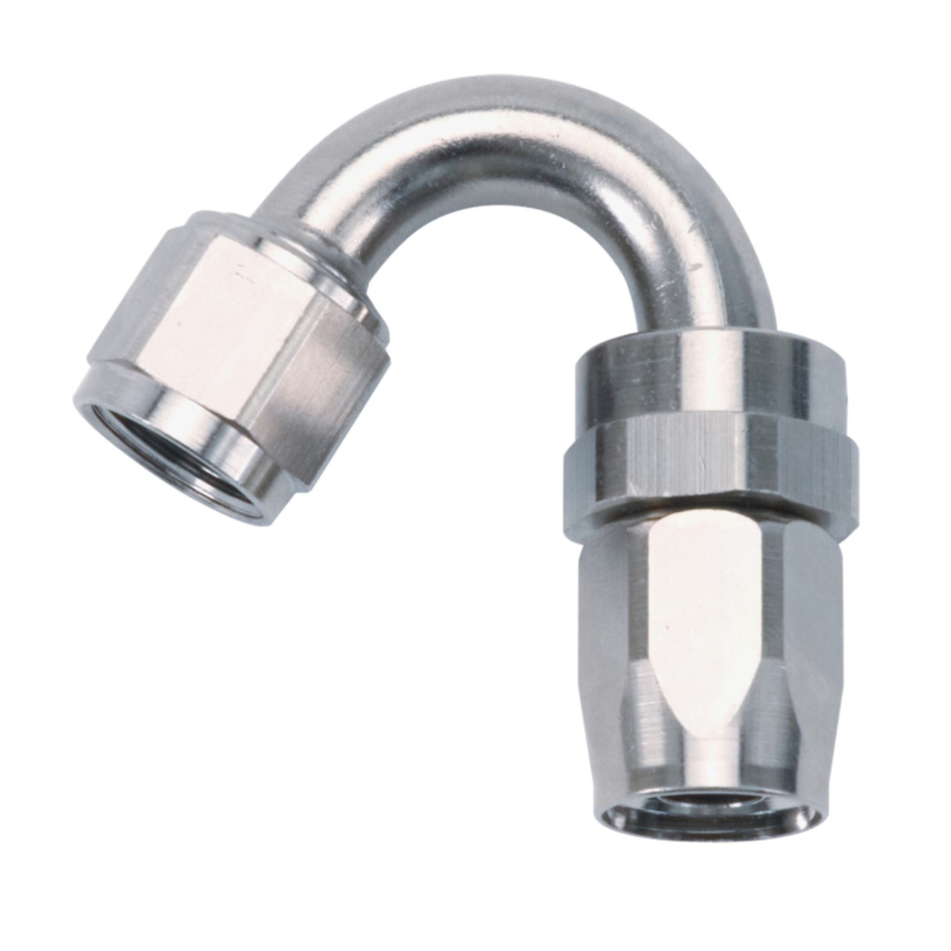 Picture of 6AN ProClassic Swivel 150 Degree Tight 9/16" Radius Hose End With Endura Finish