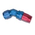 Picture of 6AN ProClassic Swivel 180 Degree Tight 9/16" Radius Hose End With Endura Finish