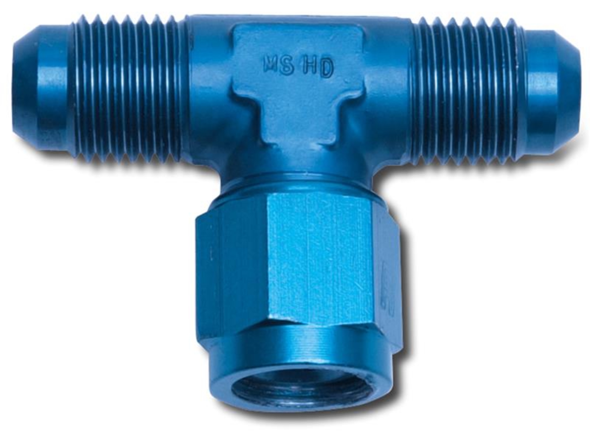 Picture of 3AN Tee - Female An On Side Fitting With Blue Finish