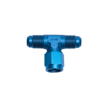 Picture of 8AN Tee - Female An On Side Fitting With Blue Finish