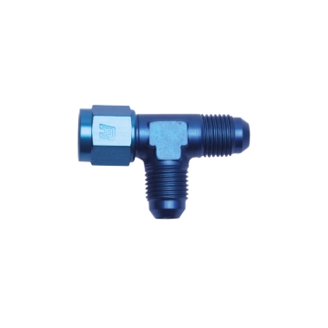 Picture of 10AN Tee - Female An On Run Fitting With Blue Finish