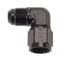 Picture of 6AN Flare Female To 6AN Flare Male 90 Degree Fitting With Black Finish