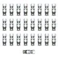 Picture of 6AN PowerFlex Straight Hose End With Endura Finish - 25 Pack