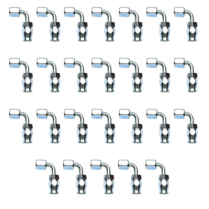 Picture of 6AN PowerFlex 90 Degree Hose End With Endura Finish - 25 Pack