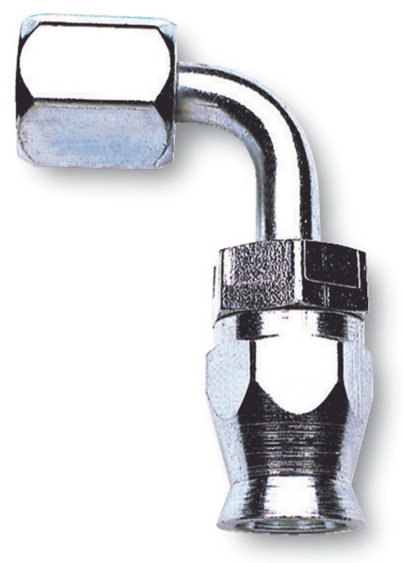 Picture of 6AN PowerFlex 90 Degree Hose End With Endura Finish