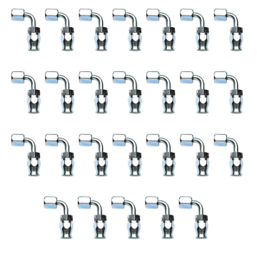 Picture of 10AN PowerFlex 90 Degree Hose End With Endura Finish - 25 Pack