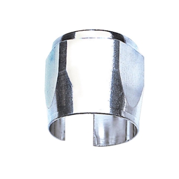 Picture of 6AN Tube Seal Hose Ends For 5/16" Fuel Hose With Chrome Finish