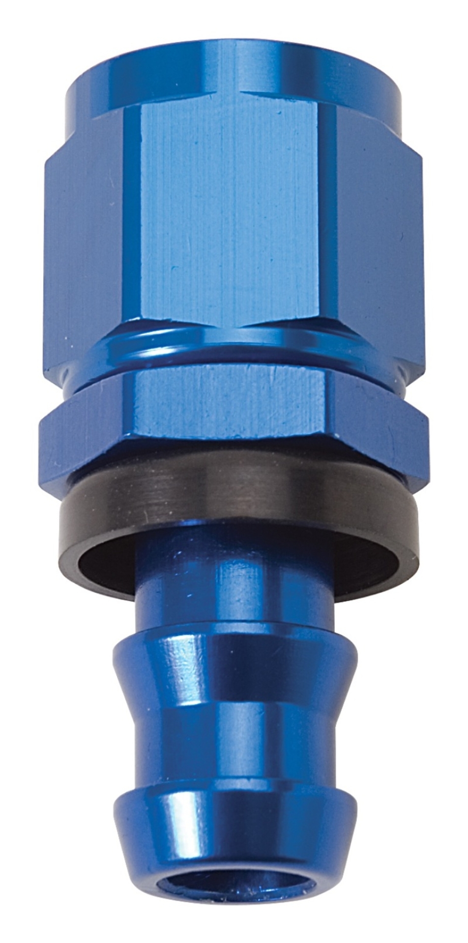 Picture of 4AN Twist-Lok Straight Hose Ends With Blue Finish