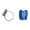 Picture of 8AN Tube Seal Hose Ends For 3/8" Fuel Hose With Blue Finish