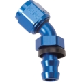 Picture of 10AN Twist-Lok 45 Degree Hose Ends With Blue Finish
