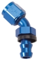 Picture of 10AN Twist-Lok 45 Degree Hose Ends With Blue Finish