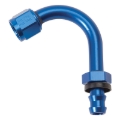 Picture of 6AN Twist-Lok 120 Degree 1" Radius Hose End With Blue Finish