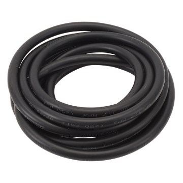 Picture of 6AN Russell Twist-Lok Hose Black In Pre-Packaged 15 Foot Length