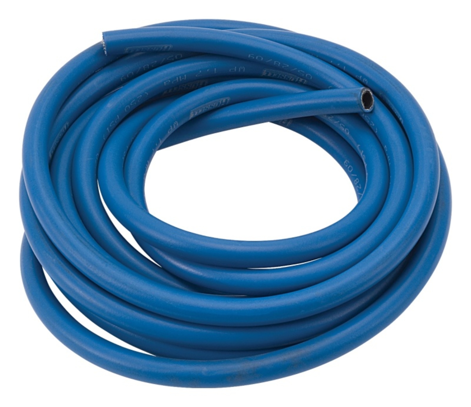 Picture of 4AN Russell Twist-Lok Blue Hose In Pre-Packaged 6 Foot Length