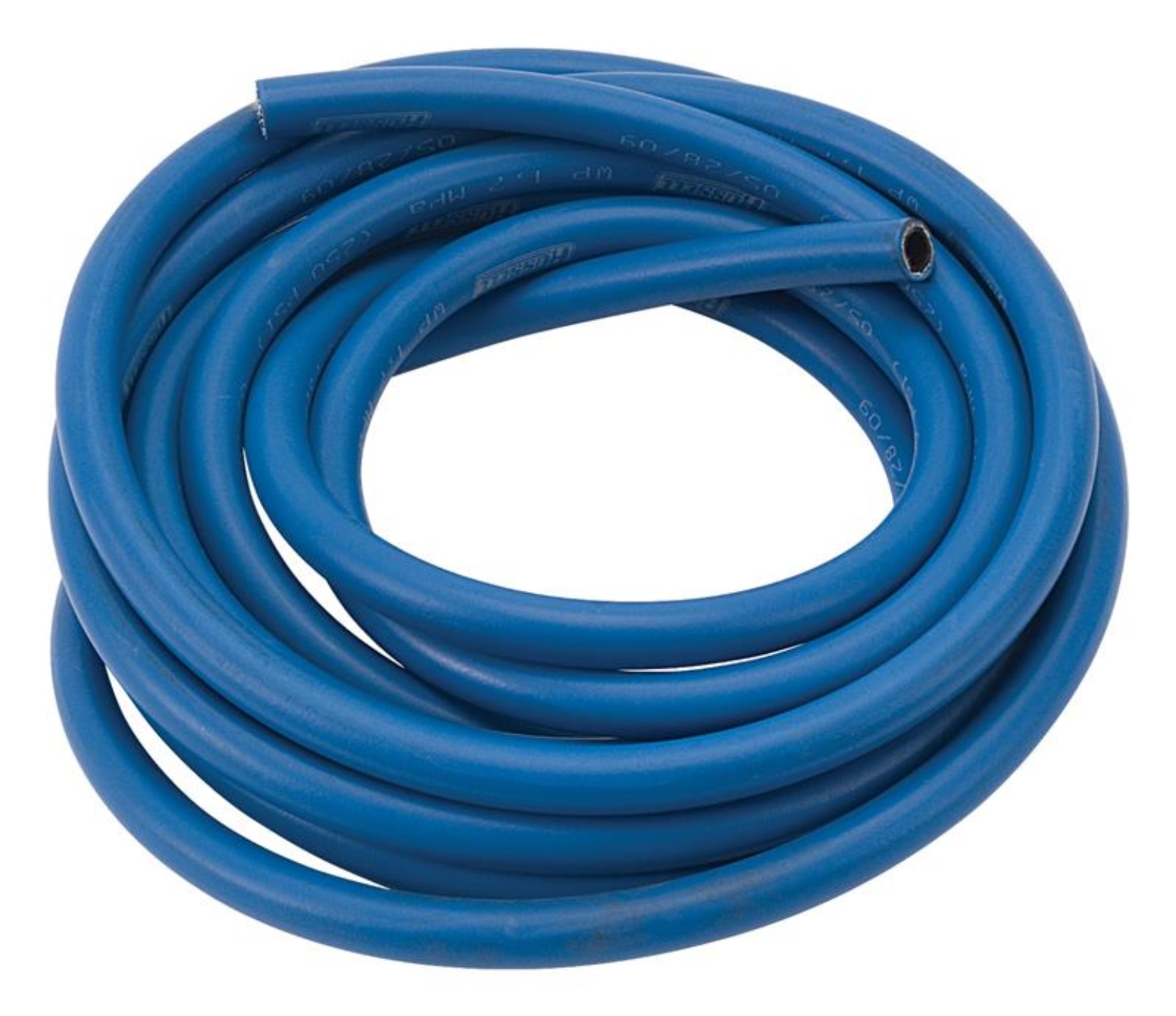 Picture of 4AN Russell Twist-Lok Hose Blue In Pre-Packaged 3 Foot Length