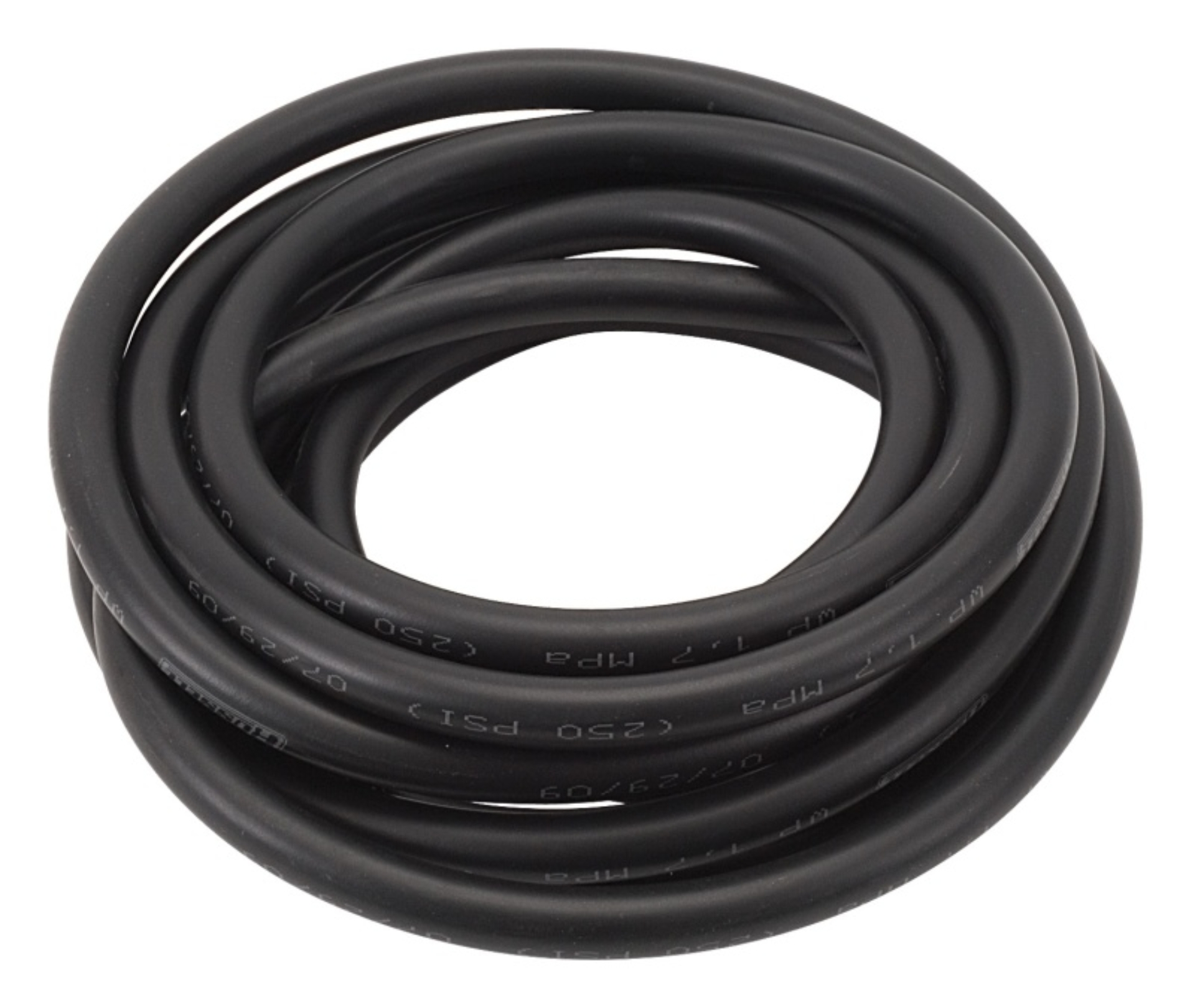 Picture of 8AN Russell Twist-Lok Hose Black In Pre-Packaged 3 Foot Length