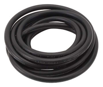 Picture of 8AN Russell Twist-Lok Hose Black In Pre-Packaged 3 Foot Length