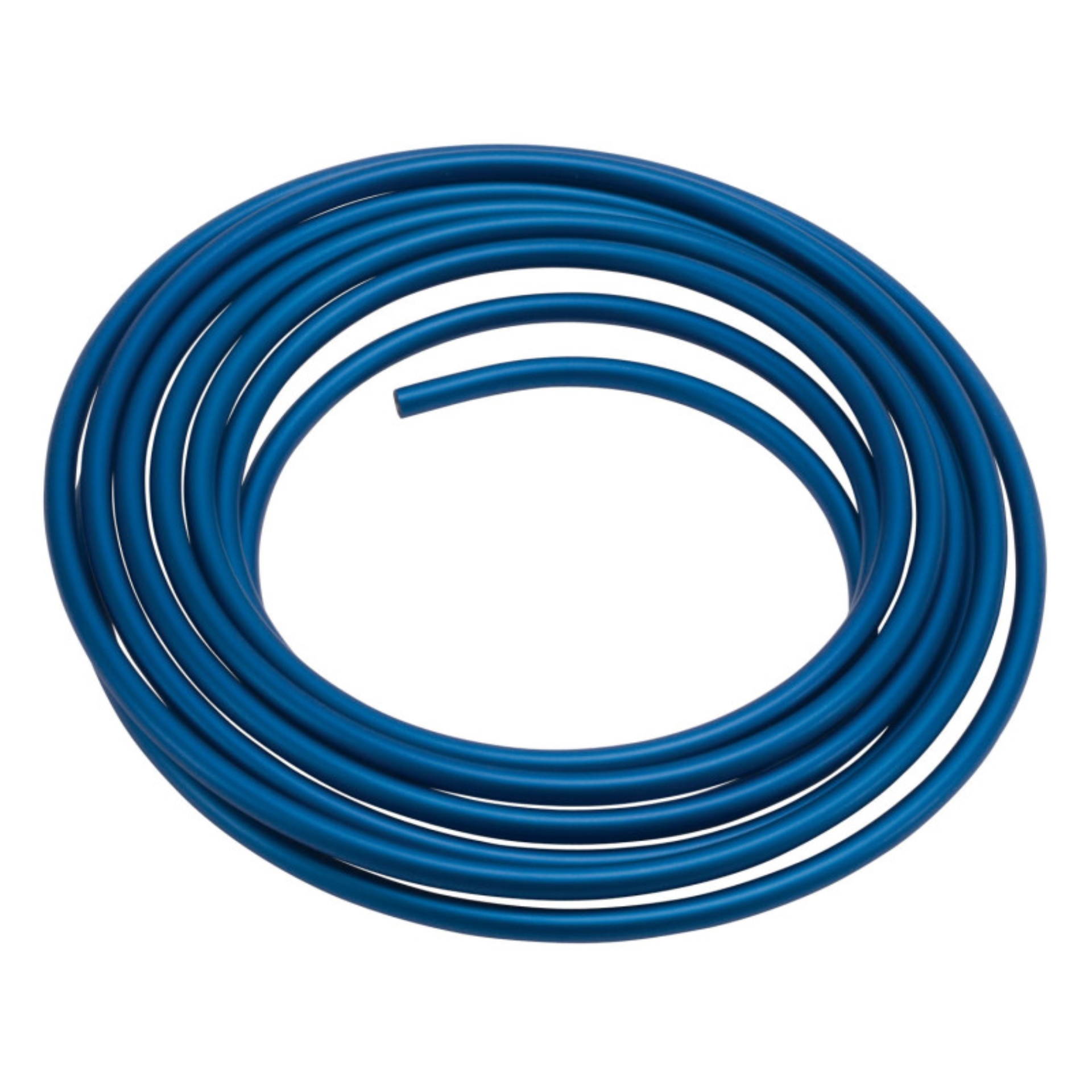 Picture of 3/8" Tube Size Aluminum Fuel Lines With Blue Finish