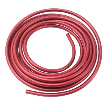 Picture of 3/8" Tube Size Aluminum Fuel Lines With Red Finish