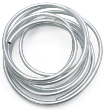 Picture of 3/8" Tube Size Aluminum Fuel Lines With Natural Finish
