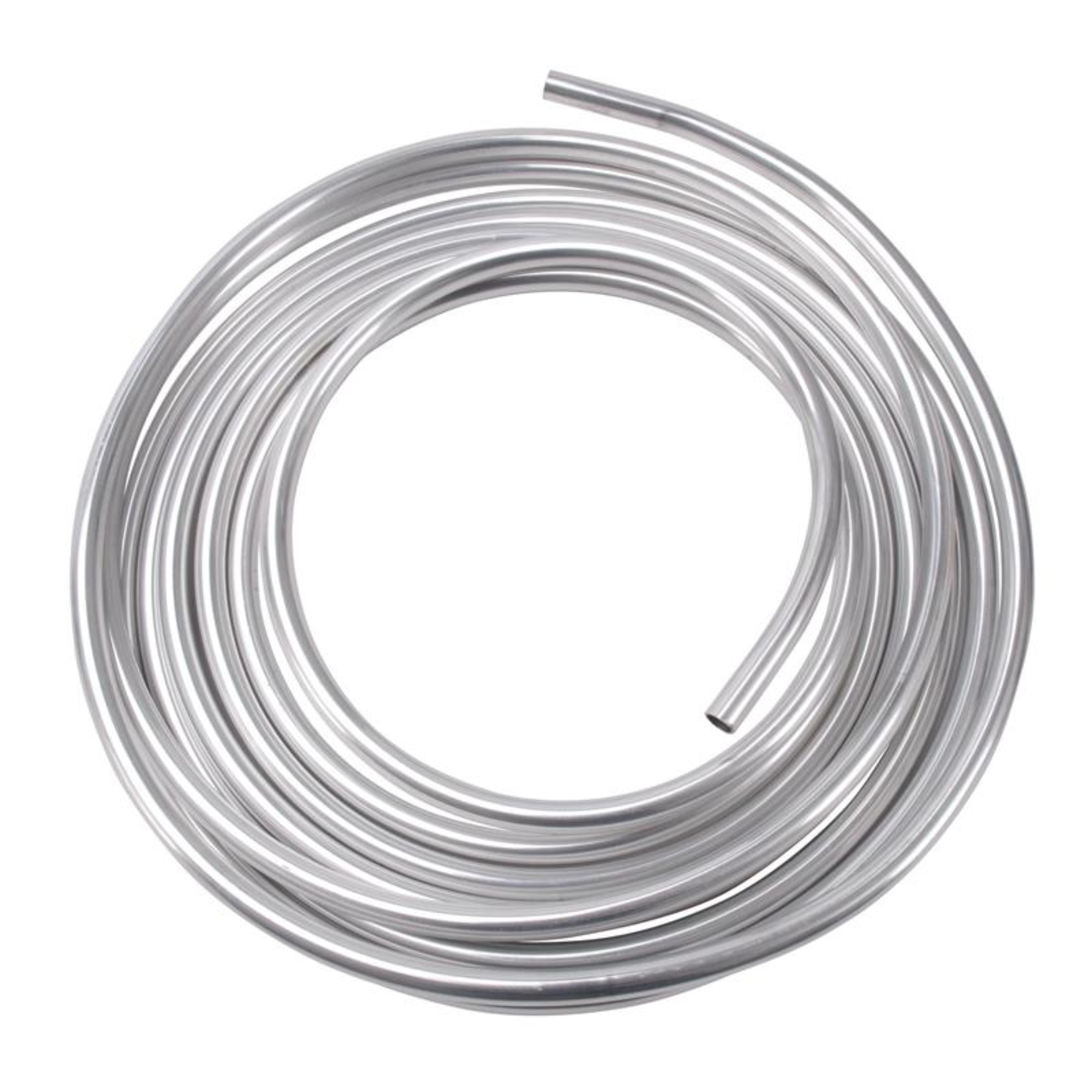 Picture of 1/2" Tube Size Aluminum Fuel Lines With Natural Finish