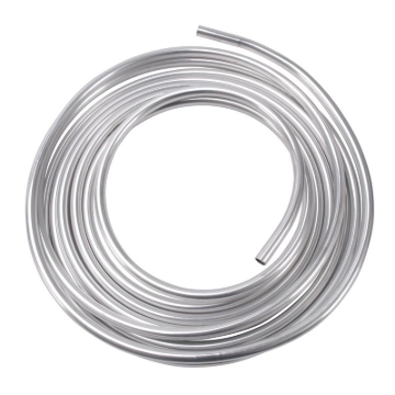 Picture of 1/2" Tube Size Aluminum Fuel Lines With Natural Finish