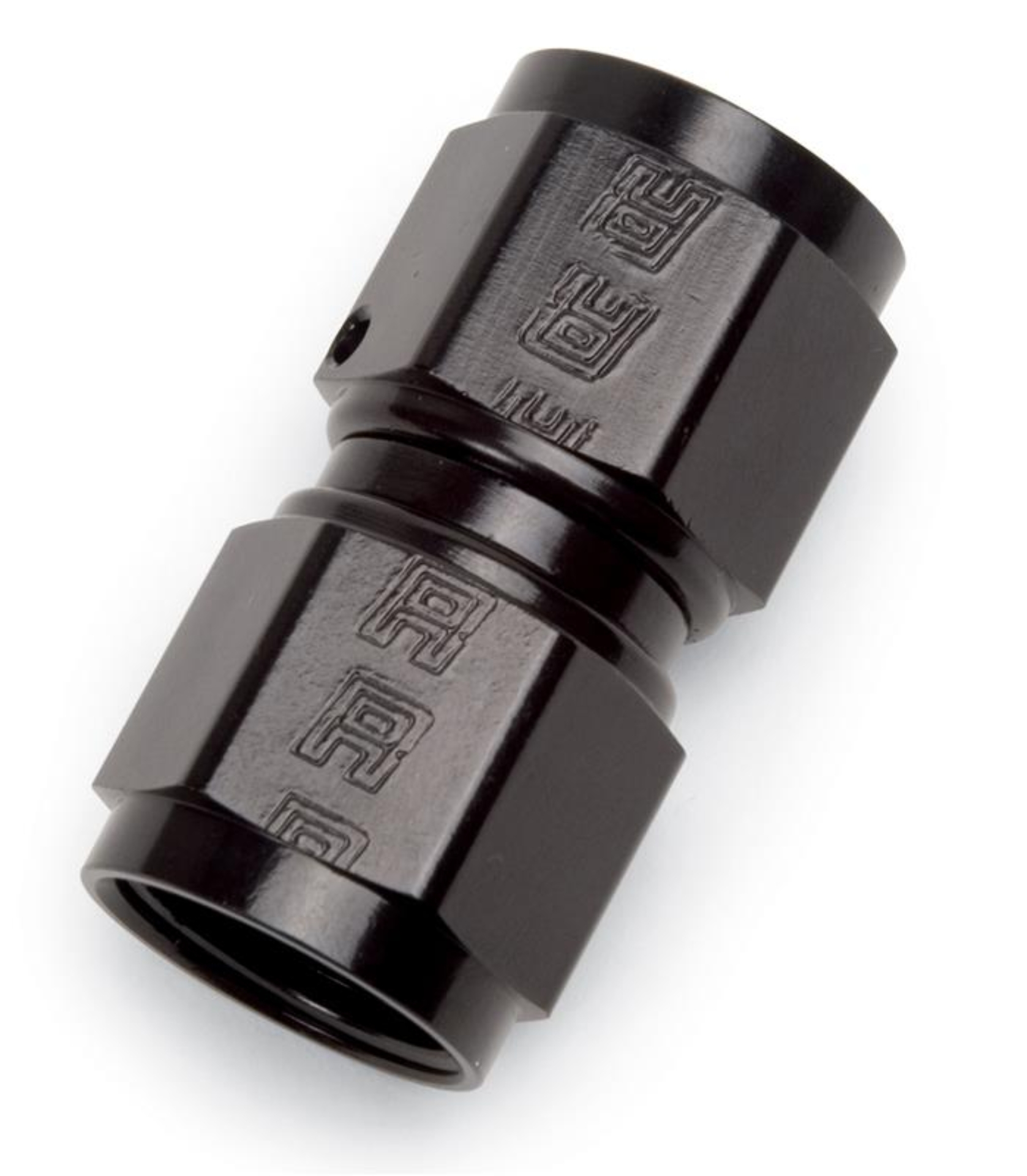 Picture of 10AN Straight Swivel Coupler Adapter Fitting With Black Finish
