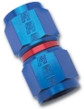 Picture of 6AN Straight Swivel Coupler Adapter Fitting With Red/Blue Finish