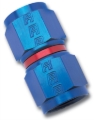 Picture of 4AN Straight Swivel Coupler Adapter Fitting With Red/Blue Finish