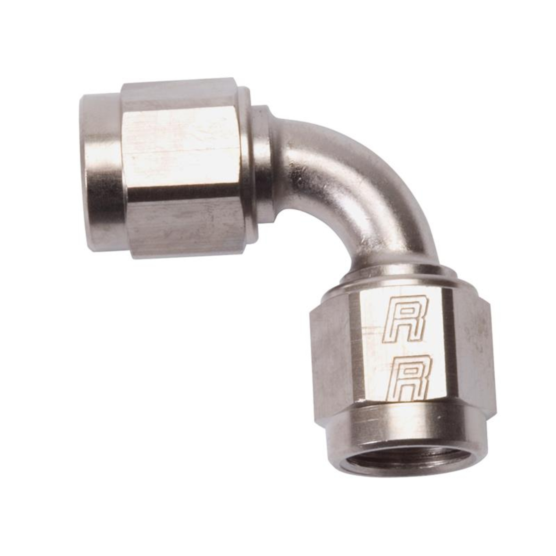 Picture of 6AN 90 Degree Swivel Coupler Adapter Fitting With Endura Finish