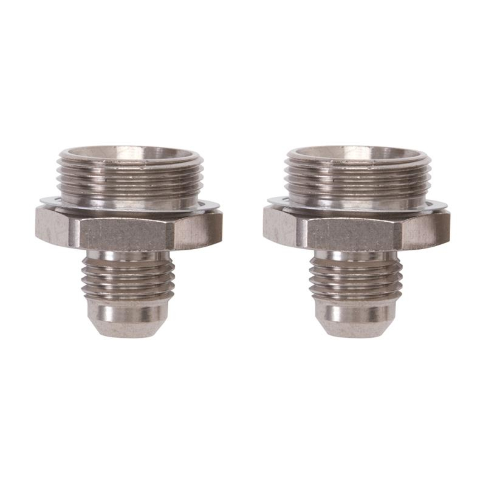 Picture of 6AN Holley Dual Feed 750 To Dominator 1350 Carb 7/8" -20 Fitting, Endura - Pair