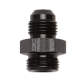 Picture of 6AN Edelbrock Thunder/Performer Carb 5/8" -24 Adapter Fitting With Black Finish