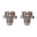 Picture of 6AN Holley Dual Feed 750 To Dominator 1350 Carb 7/8" -20 Fitting, Endura - Pair