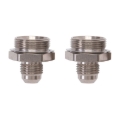 Picture of 6AN Holley Dual Feed 750 To Dominator 1350 Carb 7/8" -20 Fitting, Endura - Pair