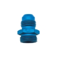 Picture of 6AN Edelbrock Thunder/Performer Carb  5/8" -24 Adapter Fitting With Blue Finish