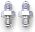 Picture of 3AN To 3/8" X 24 I.F. Male Brake Adapter Fitting With Black Finish- Pair