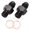 Picture of 6AN To 1/4" NPSM Transmission Fittings For TH350, TH400, 700R4 & Others - Pair