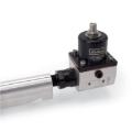 Picture of 3/8" NPT Swivel To 10AN Radius Inlet Port Regulator To Fuel Rail Adapter