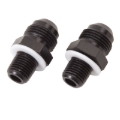 Picture of 8AN To 1/4" NPSM Transmission Fittings For TH350, TH400, 700R4 & Others - Pair