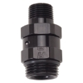 Picture of 3/8" NPT Swivel To 10AN Radius Inlet Port Regulator To Fuel Rail Adapter